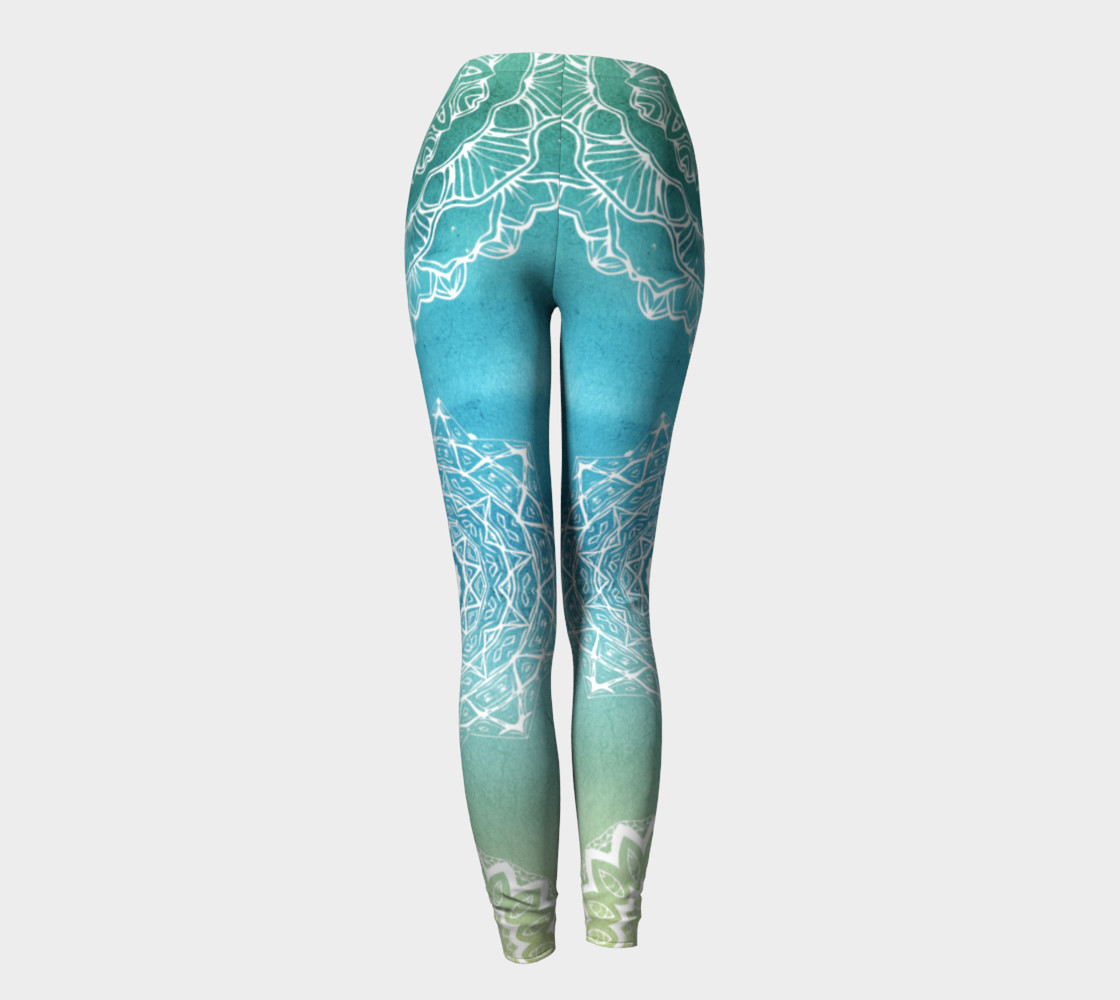 Mermaid Lace LEggings preview #4
