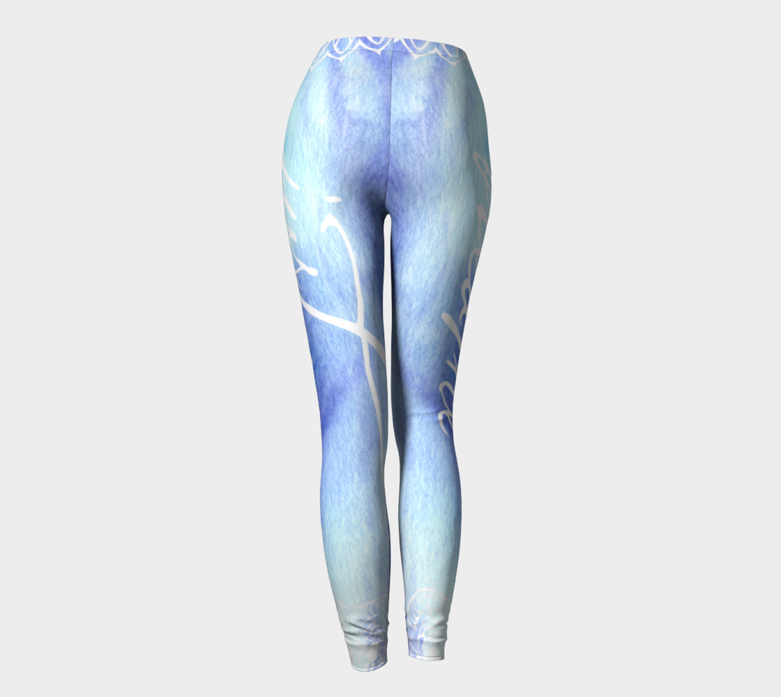 Just Breathe Yoga Leggings preview #4
