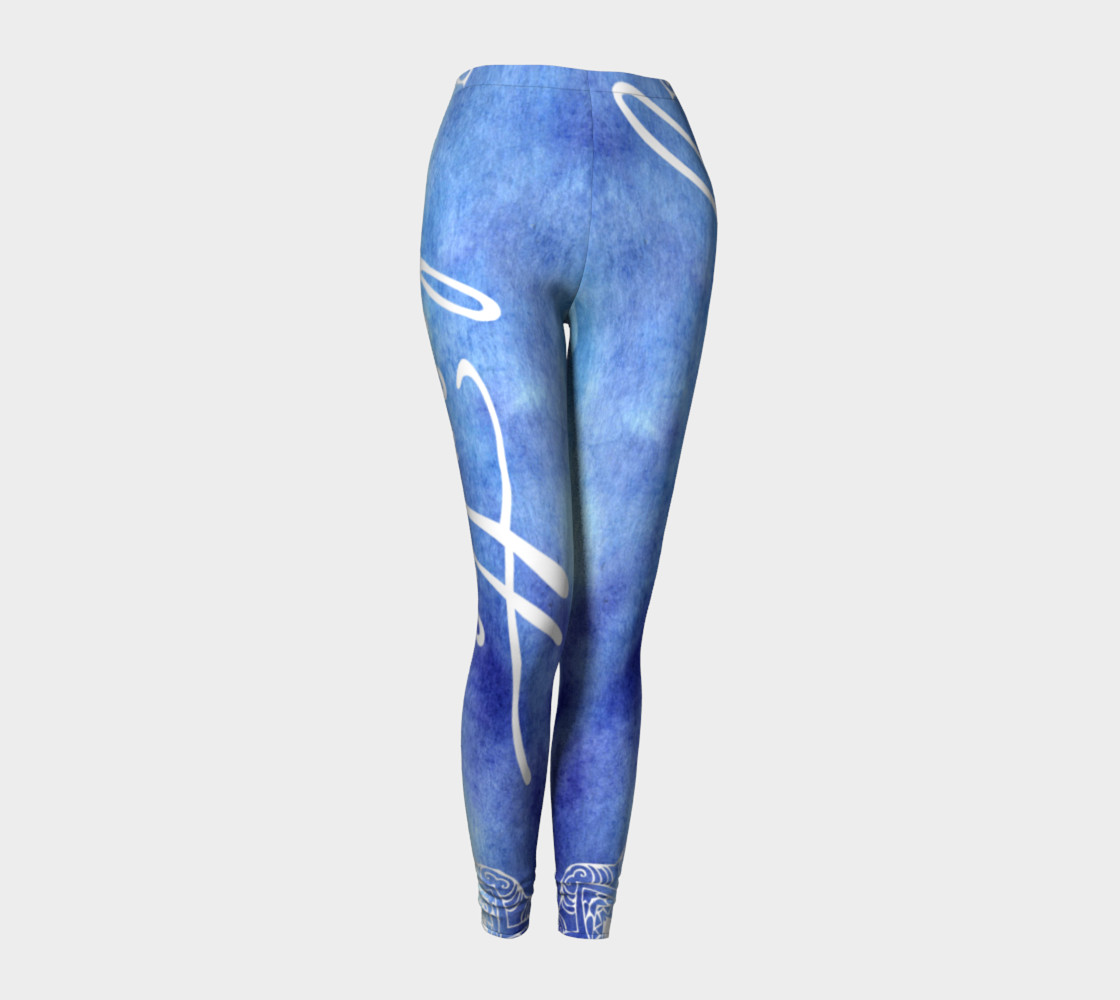 Just Breathe Yoga Leggings preview #1