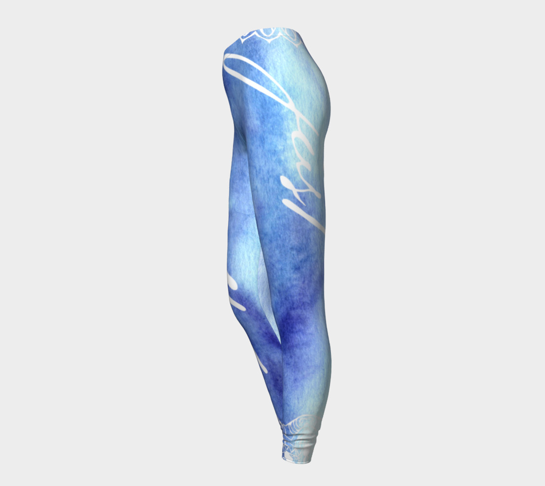 Just Breathe Yoga Leggings preview #3