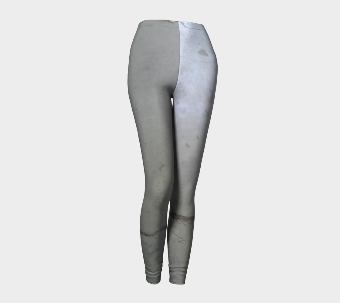Cracked Driveway Leggings 3D preview