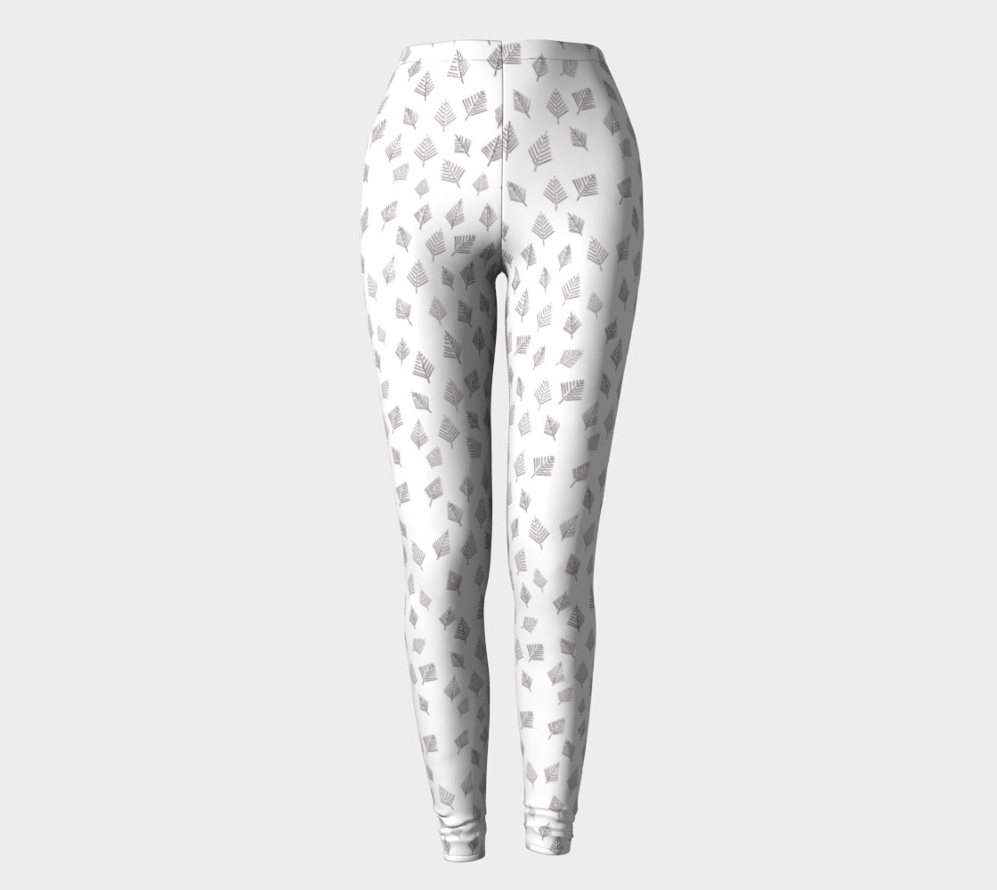 pattern with graphic trees preview #2