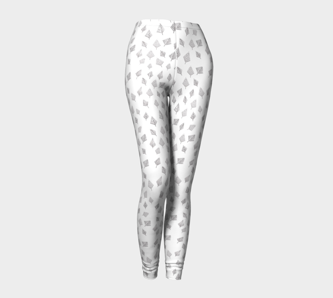 pattern with graphic trees preview #1