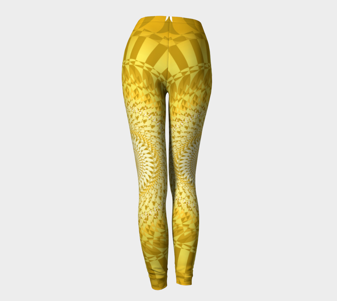 Sun Mandala yellow preview #4