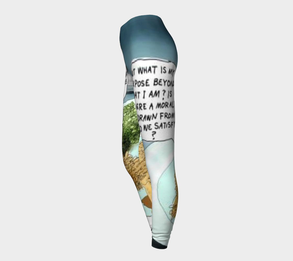 Funny Complex Carbohydrates Leggings by Rick London preview #3