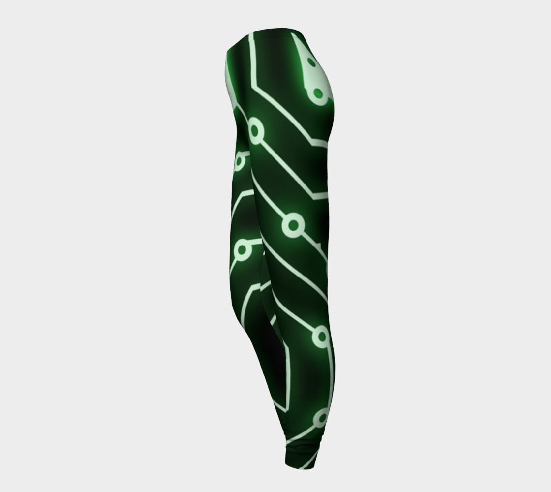 Neon Green Robot pants preview #3