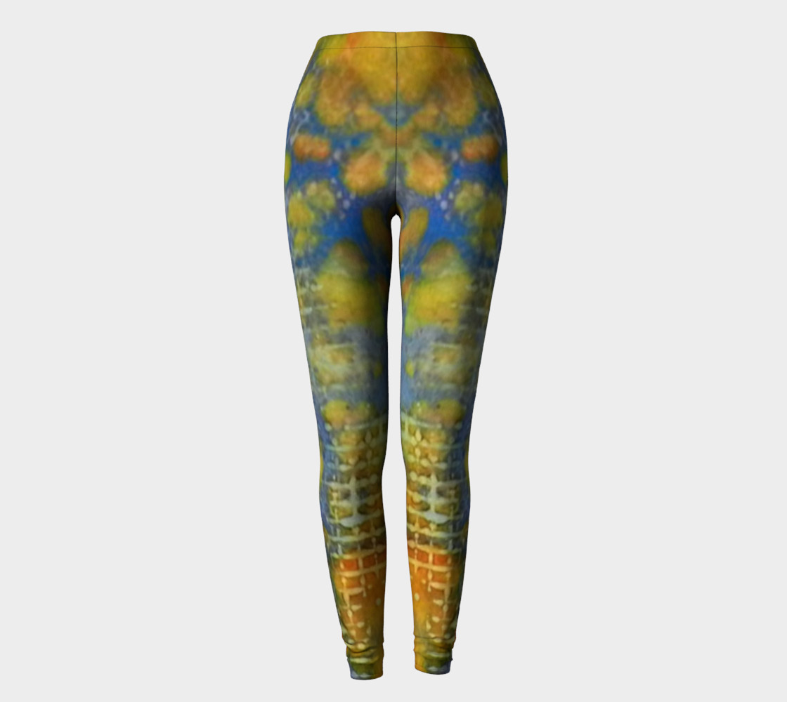 Paprika Drift Ink #17 Yoga Leggings preview #2