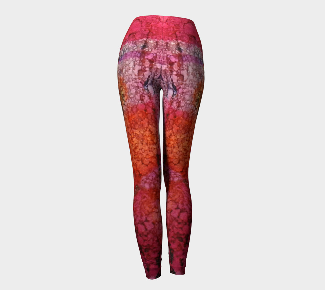 Sangria Ink #16 Yoga Leggings preview #4