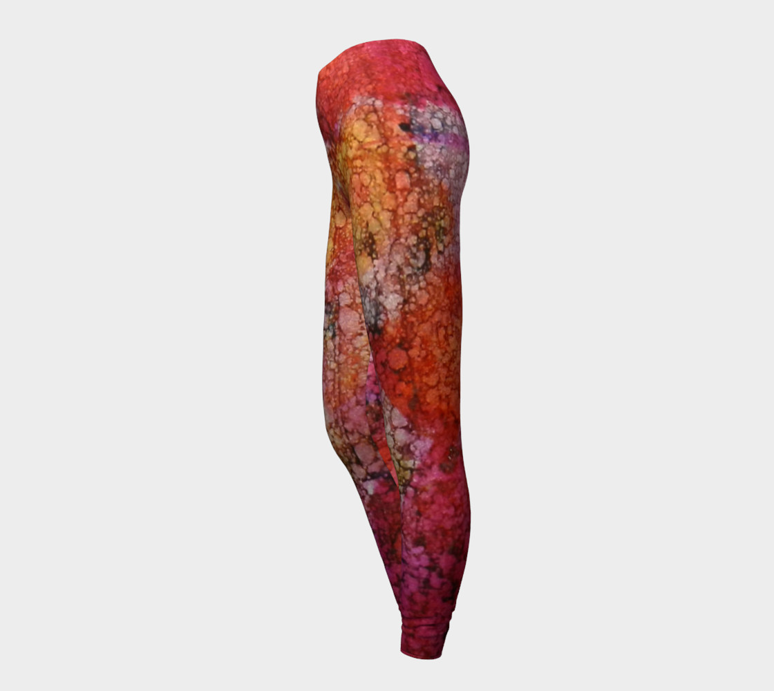Sangria Ink #16 Yoga Leggings preview #3