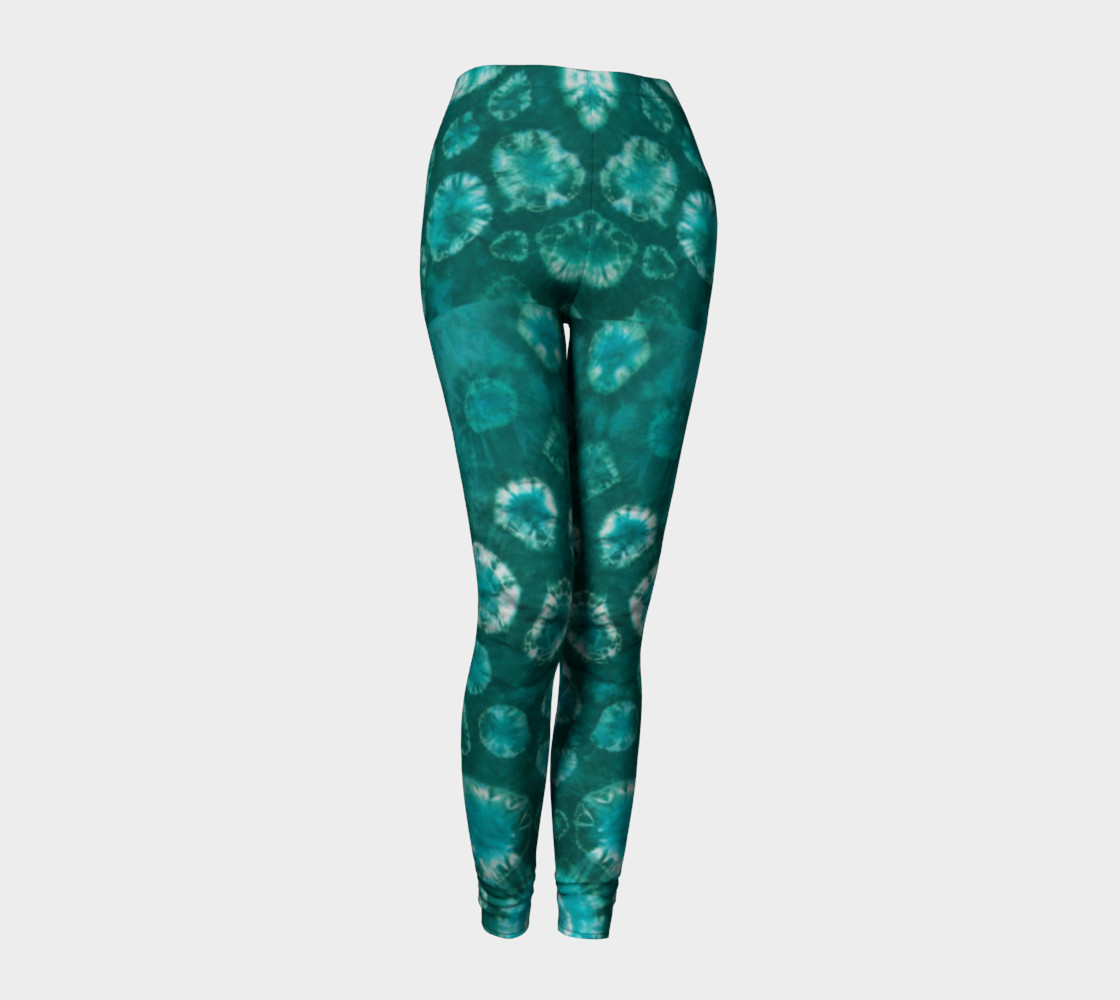 Shibori #2 Yoga Leggings preview #1
