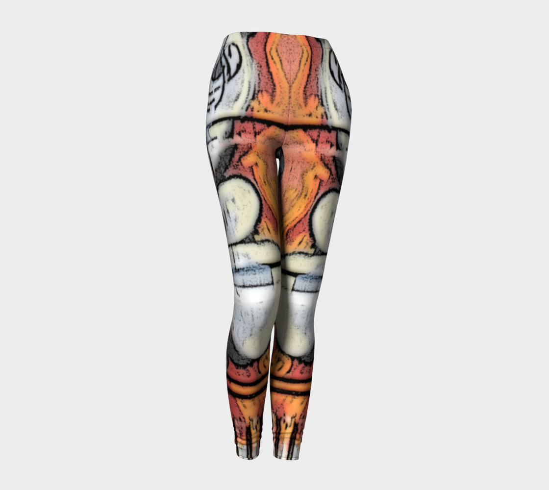 Train Grafitti #2 Leggings preview #1