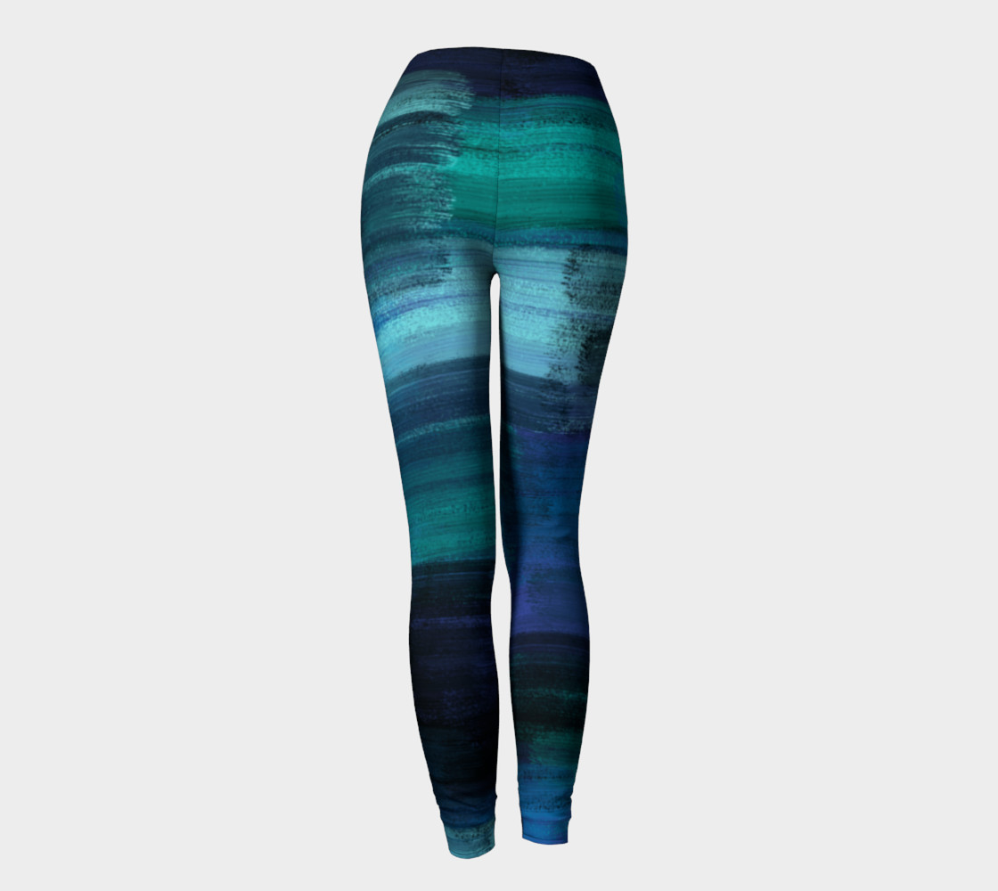 Midnight Ocean Leggings preview #4