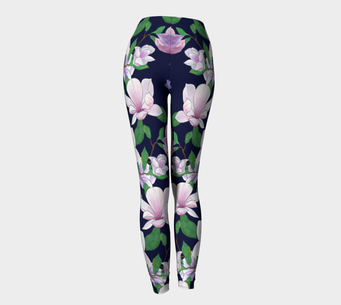 Magnolia Floral Frenzy Leggings preview #4