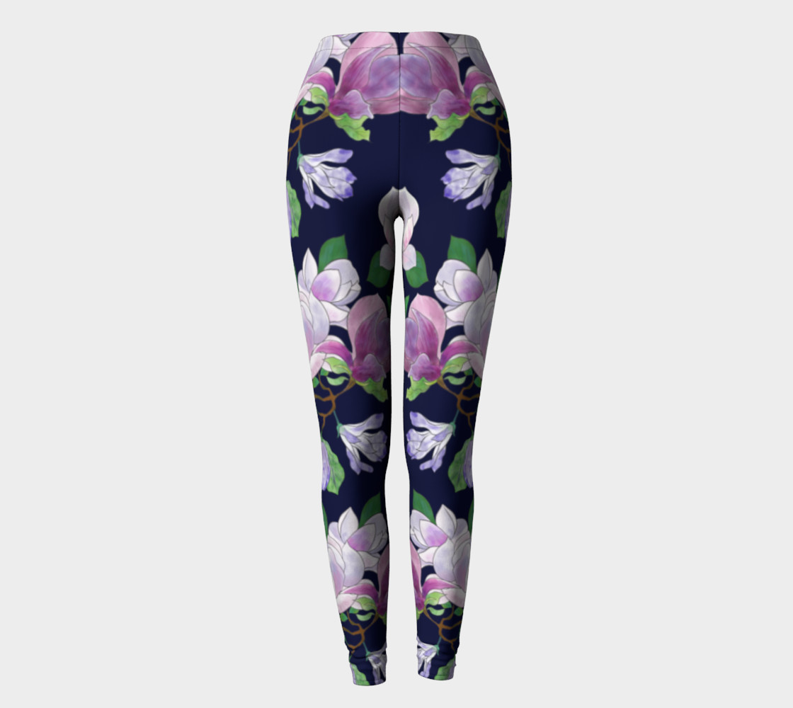 Magnolia Floral Frenzy Leggings preview #2