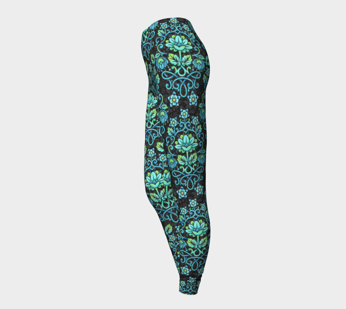 Nouveau Damask Ankle Leggings preview #3
