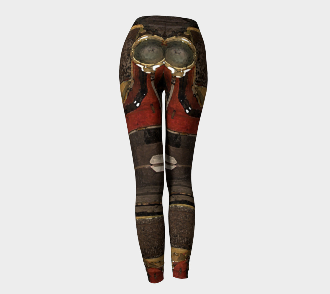 Wheels #1 Yoga Leggings preview #4