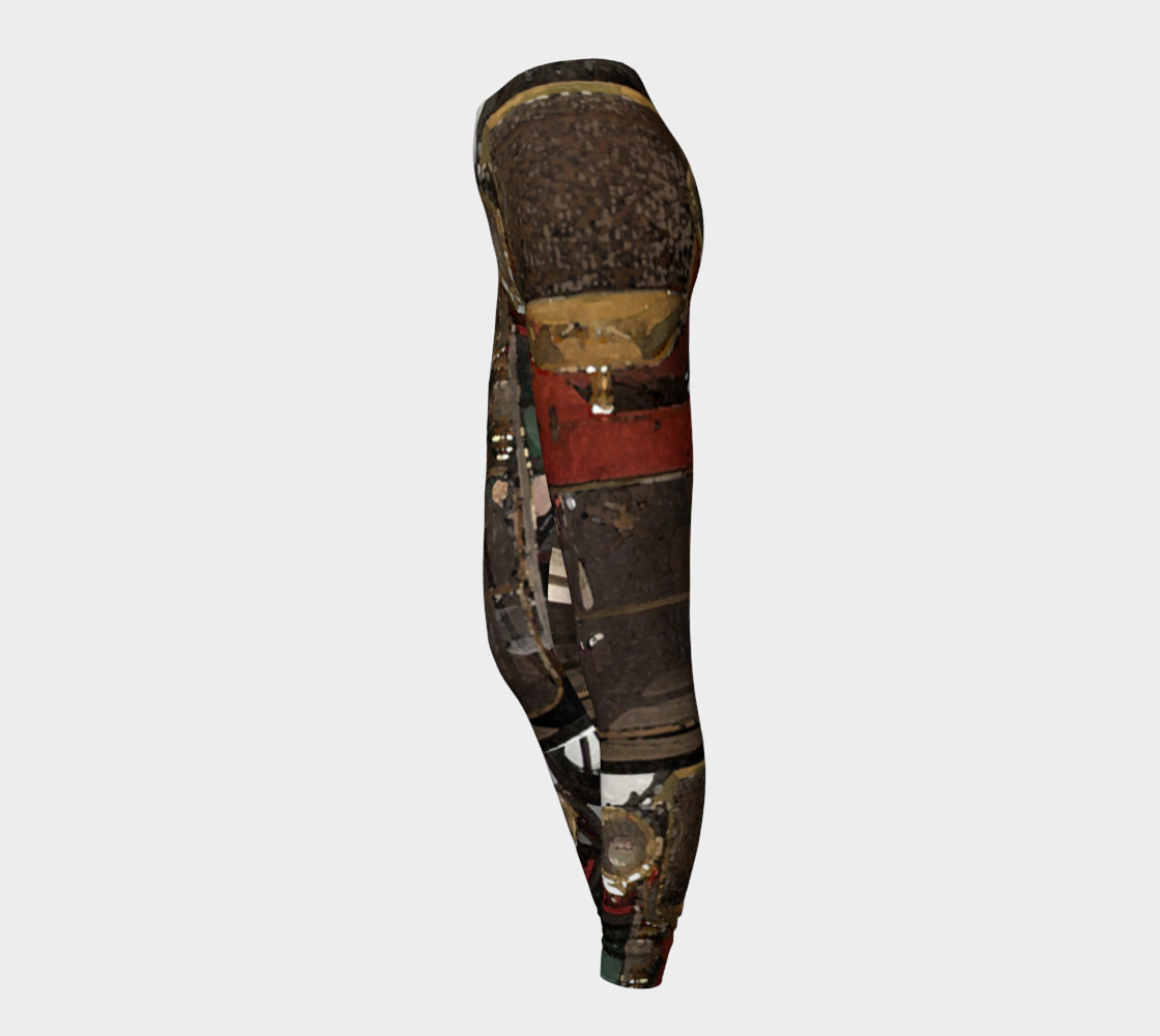 Wheels #1 Yoga Leggings preview #3