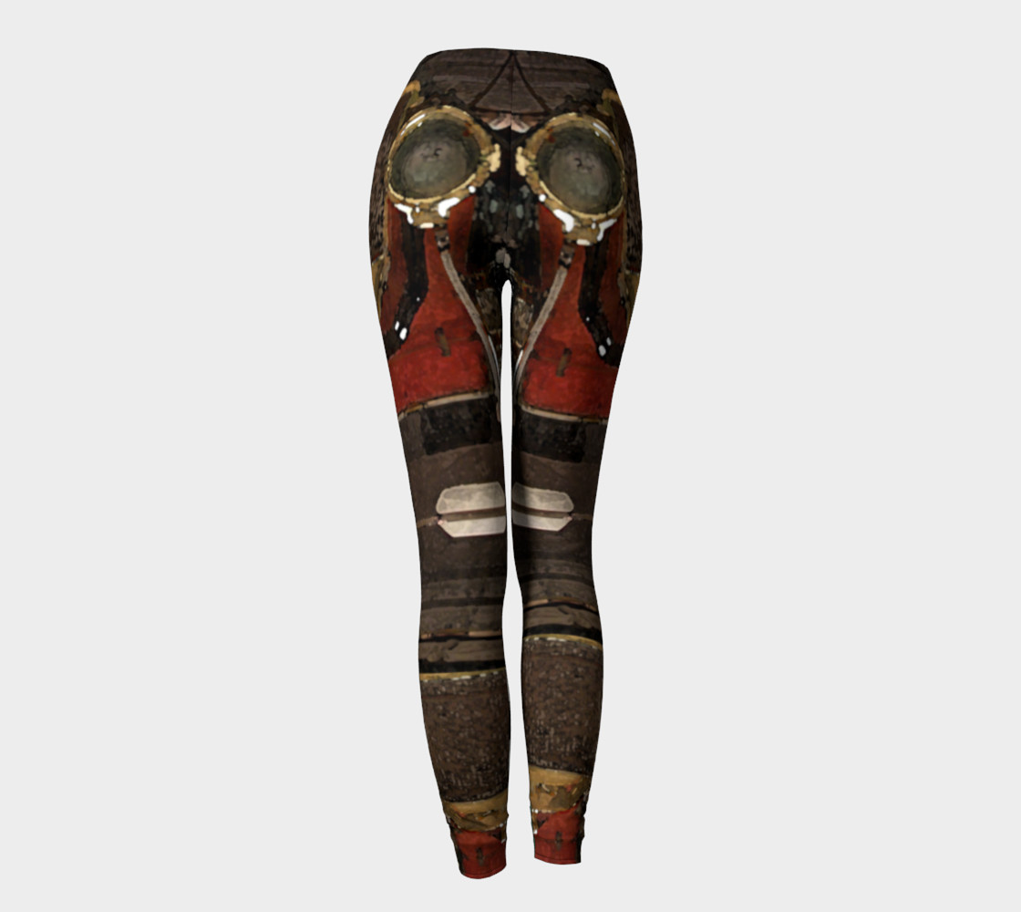 Wheels #1 Yoga Leggings preview #4