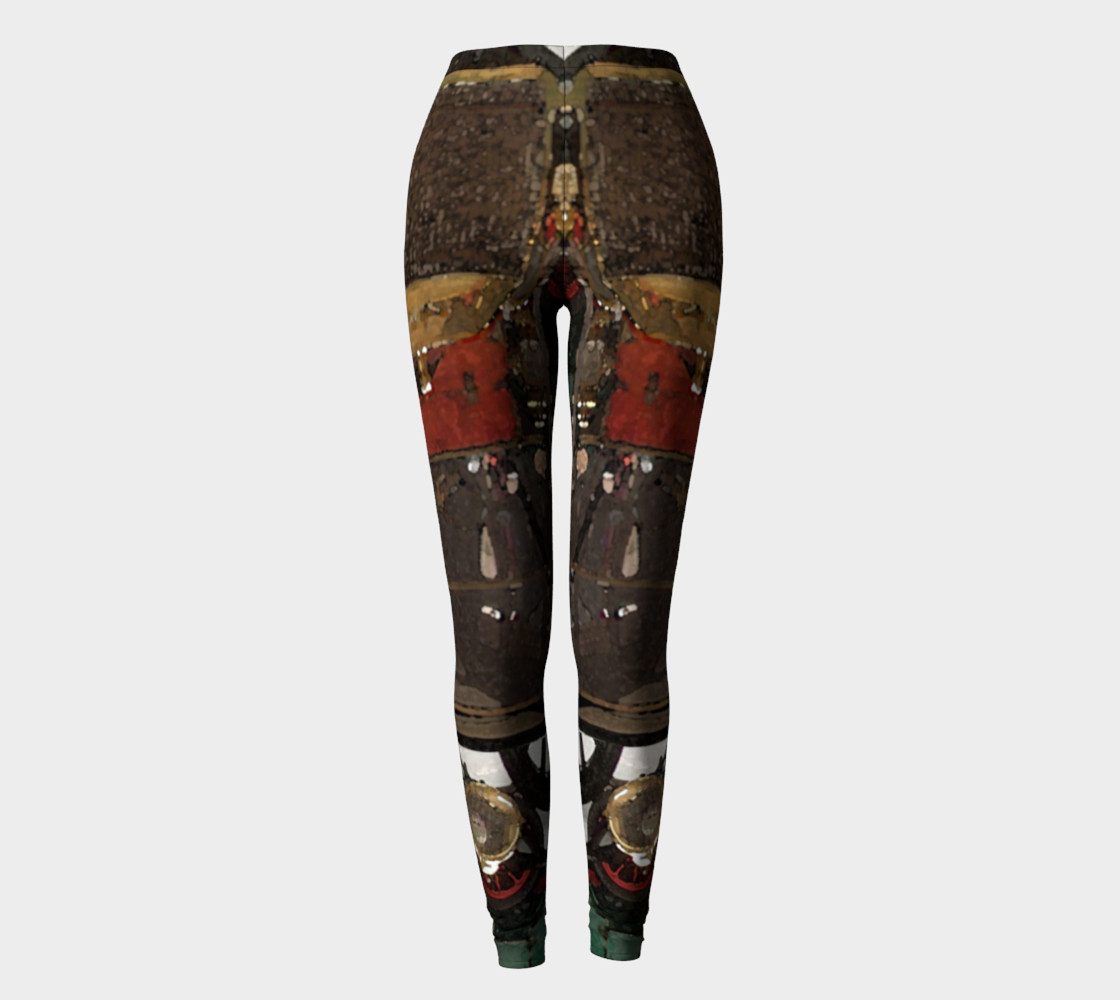 Wheels #1 Yoga Leggings preview #2