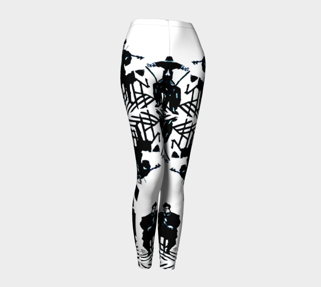 Aperçu de Chamber Jazz / Daring-Do Jazz Print Leggings #1