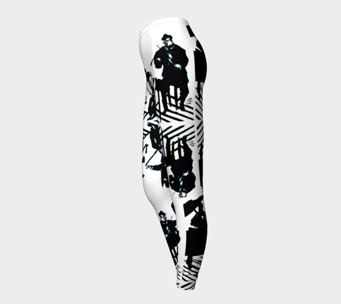 Aperçu de Chamber Jazz / Daring-Do Jazz Print Leggings #3