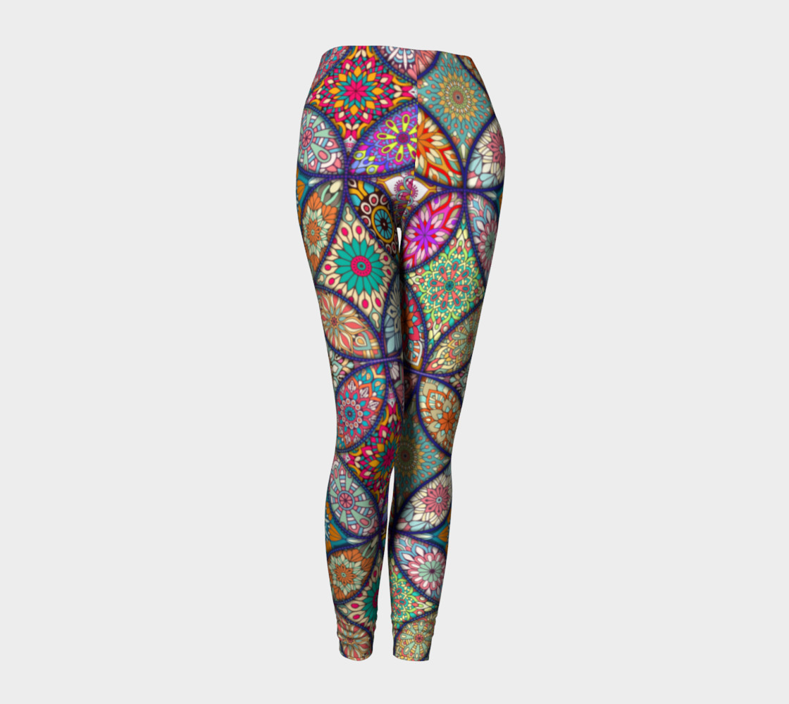 Vibrant Mandalas Leggings preview #1