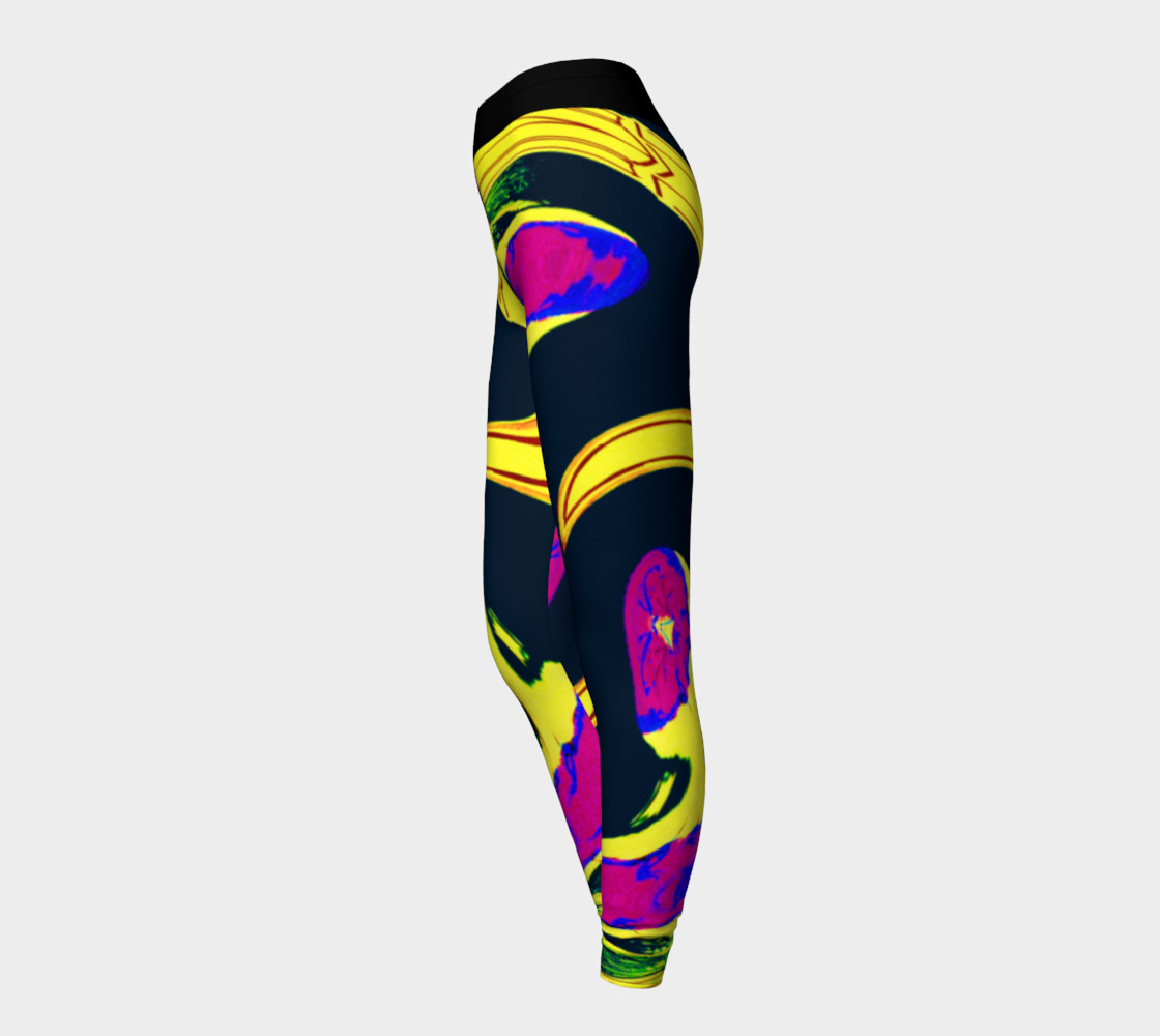 Vacation Yoga Power Leggings preview #3