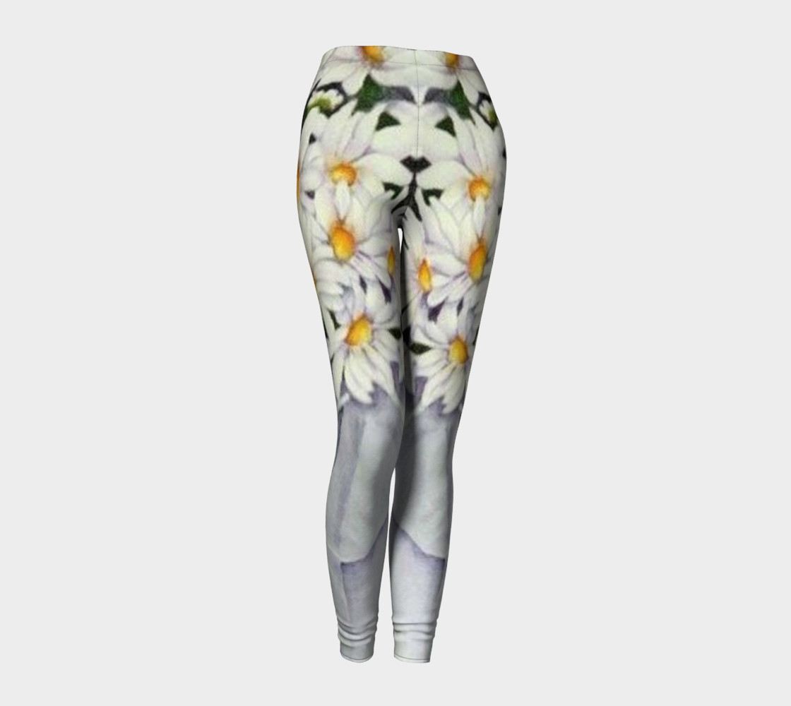 WHITE DAISIES IN WATERCOLORS preview #1