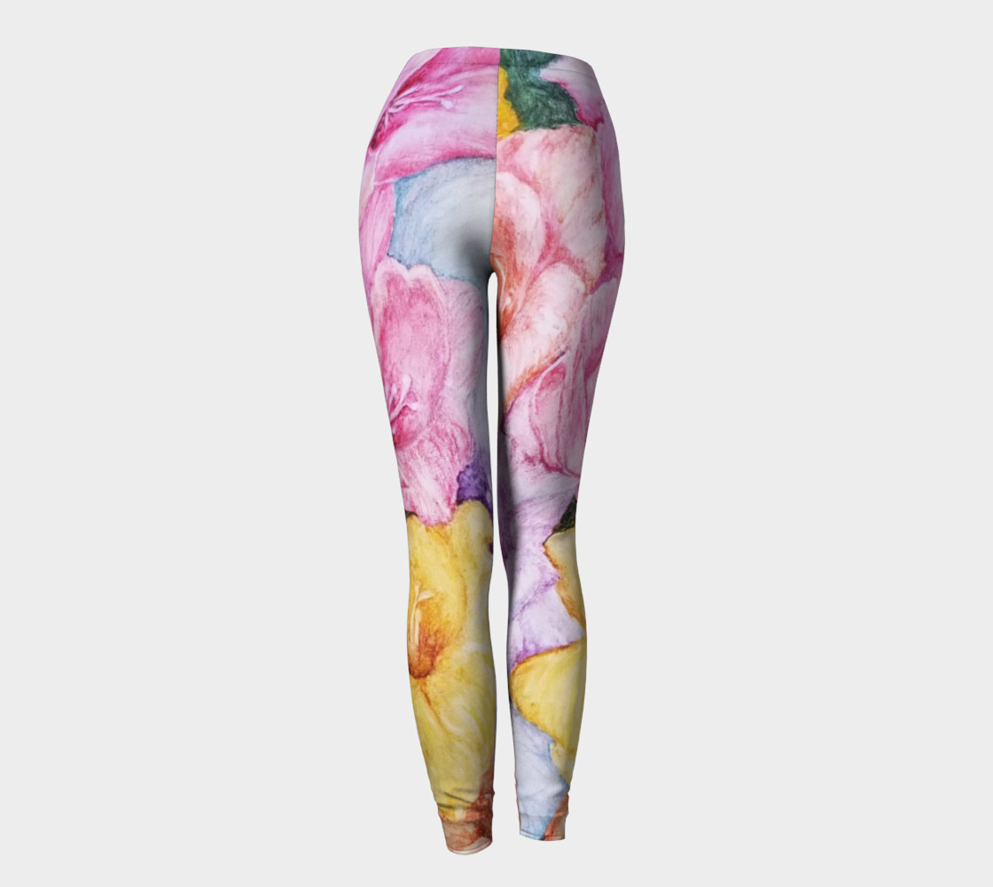 COLORFUL GLADIOLAS in WATERCOLOR preview #4