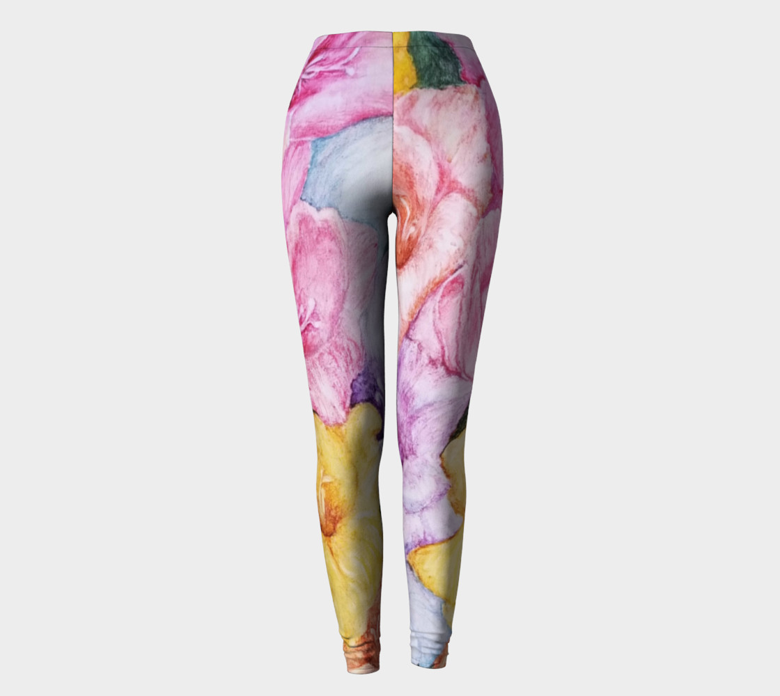 COLORFUL GLADIOLAS in WATERCOLOR preview #2