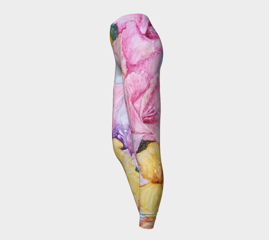 COLORFUL GLADIOLAS in WATERCOLOR preview #3