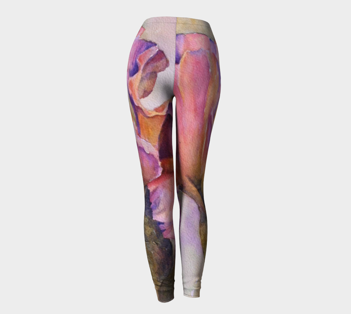 PINK IRIS FLOWER in WATERCOLOR preview #4