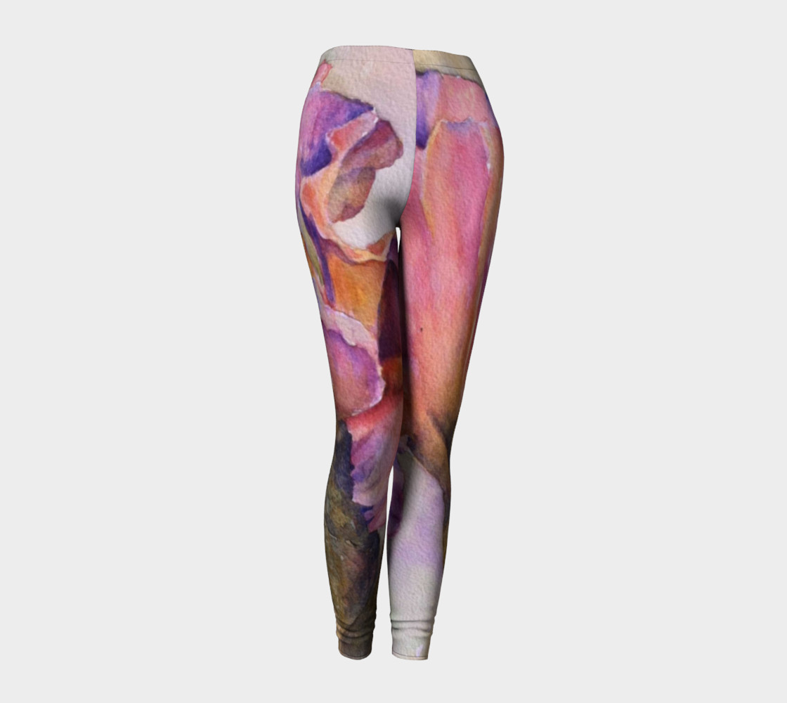 PINK IRIS FLOWER in WATERCOLOR preview #1