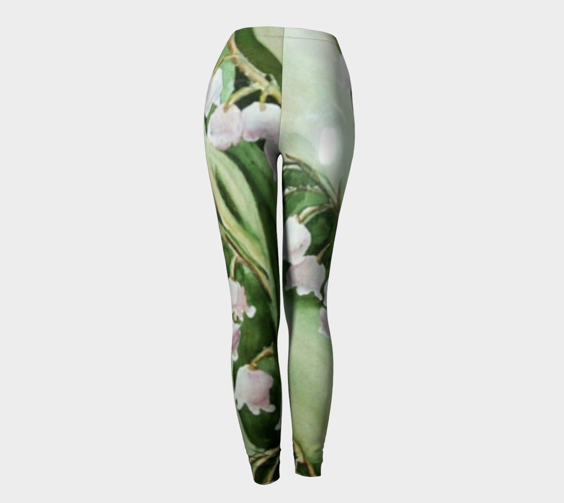 LILY OF THE VALLEY BELLS in WATERCOLOR preview #4