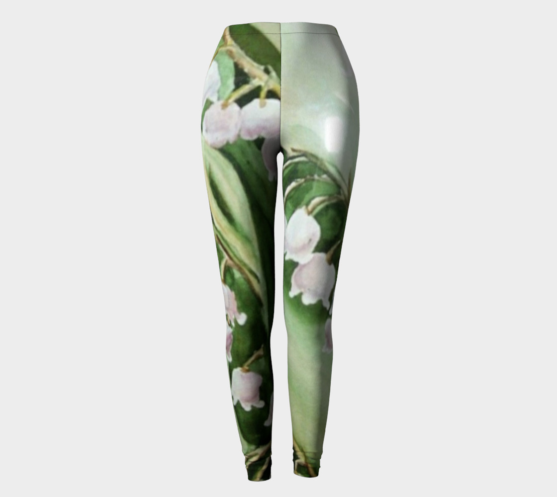 LILY OF THE VALLEY BELLS in WATERCOLOR preview #2