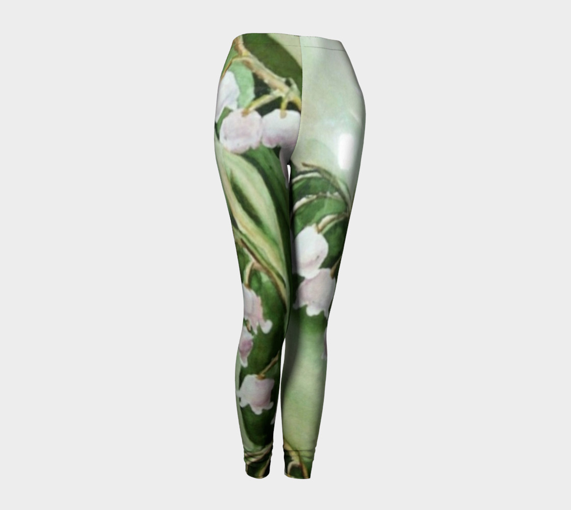 LILY OF THE VALLEY BELLS in WATERCOLOR preview #1