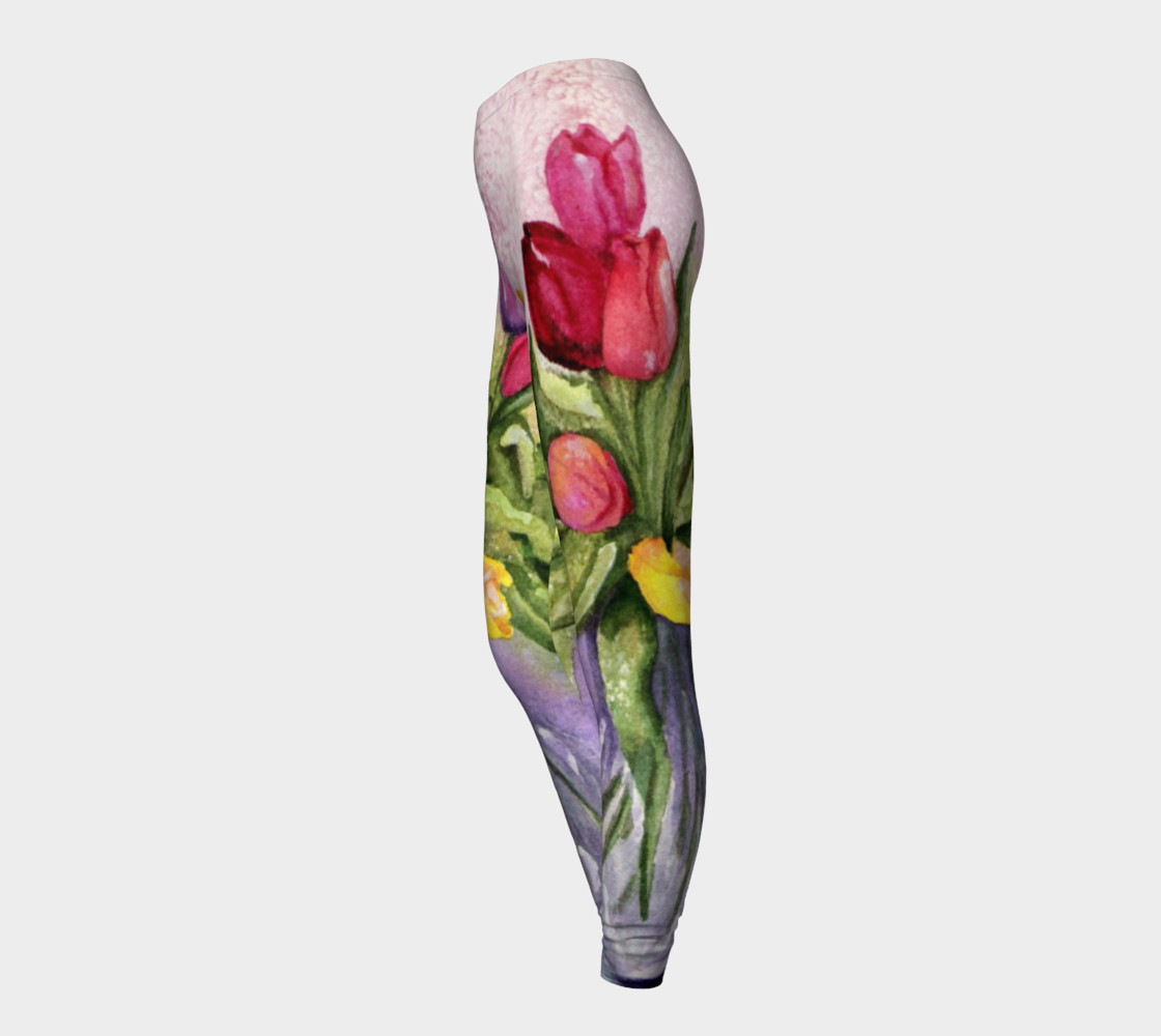 TULIP BOUQUET in WATERCOLOR preview #3