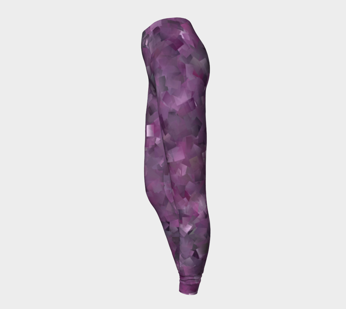 Muted Mauve In Cubes preview #3