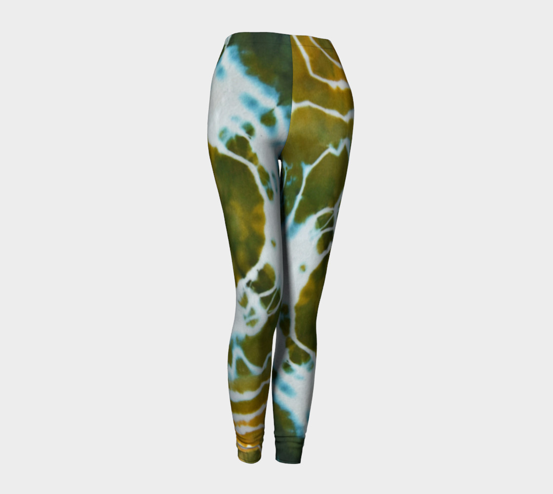 Green Geode Leggings preview #1