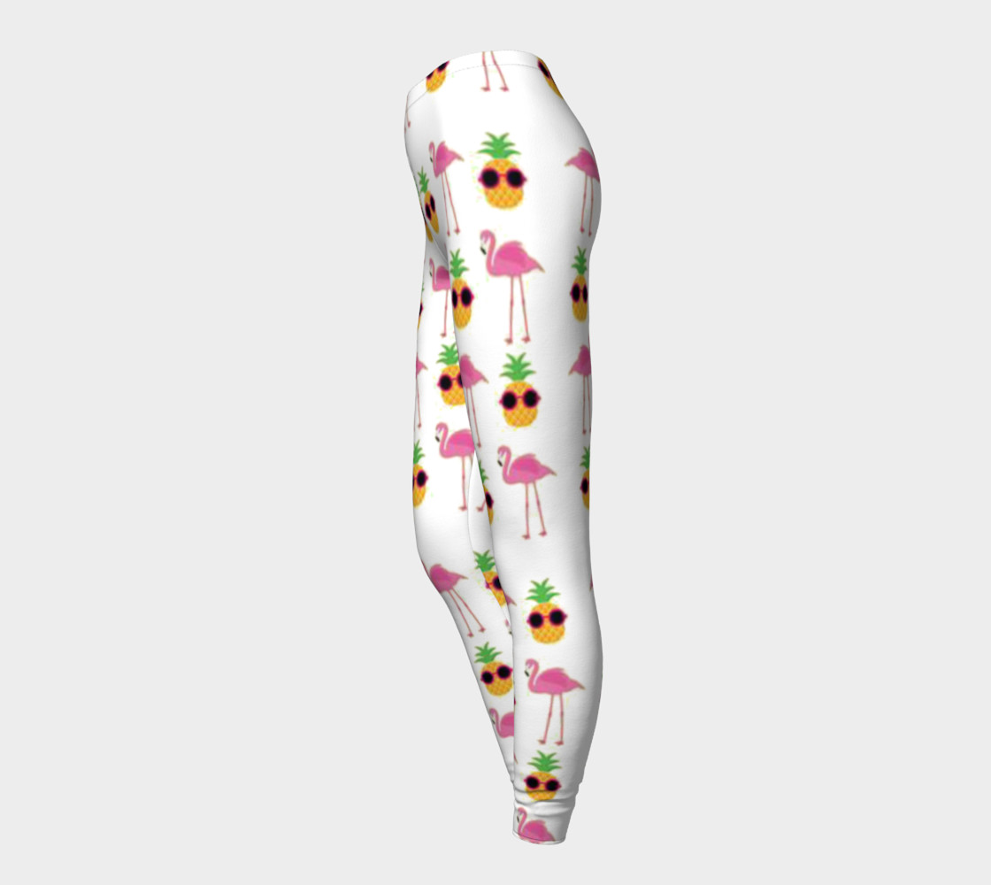 stylish pineapple flamingos preview #3