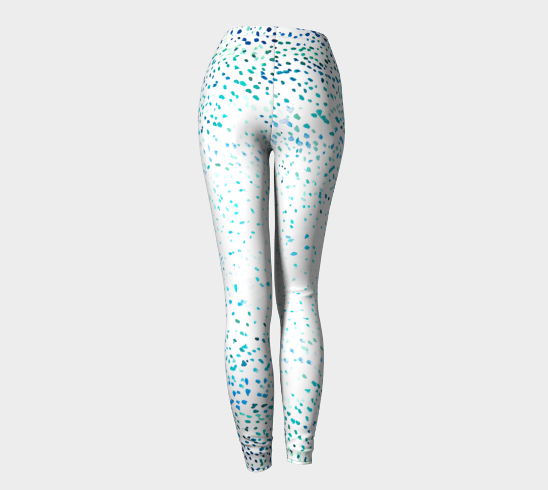 Aqua and Yellow Dots preview #4