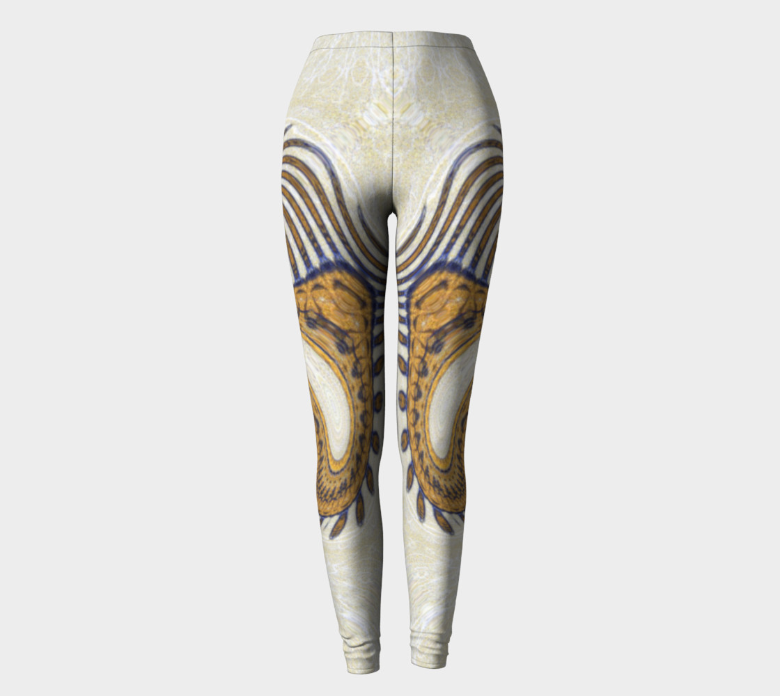 Yoga Woman Victory Symbol Leggings (w/lux-surface look.) preview #2