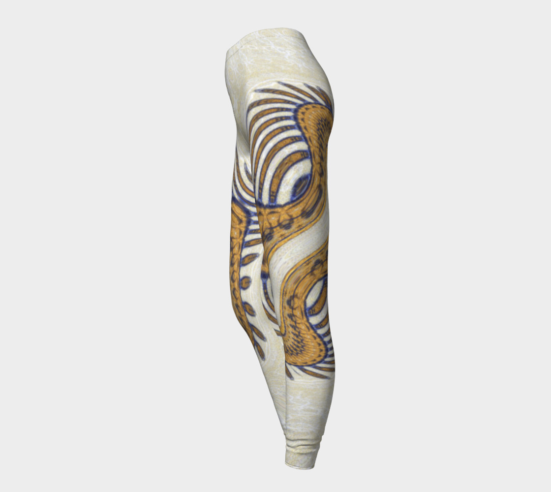 Yoga Woman Victory Symbol Leggings (w/lux-surface look.) preview #3