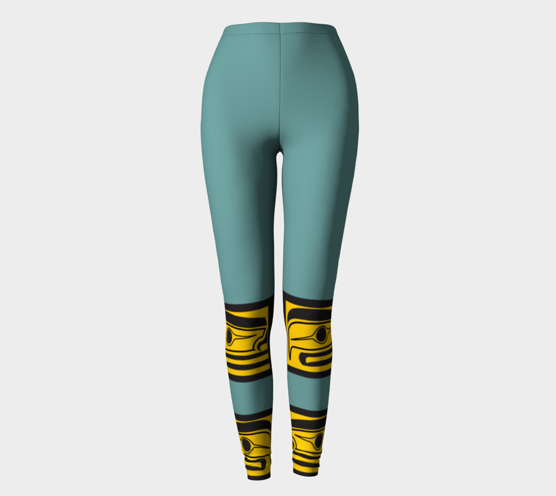 Faces-Yellow-Teal-Black 2 preview #2