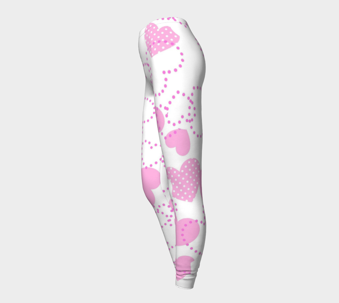 Pink and White Broken Valentine Hearts preview #3