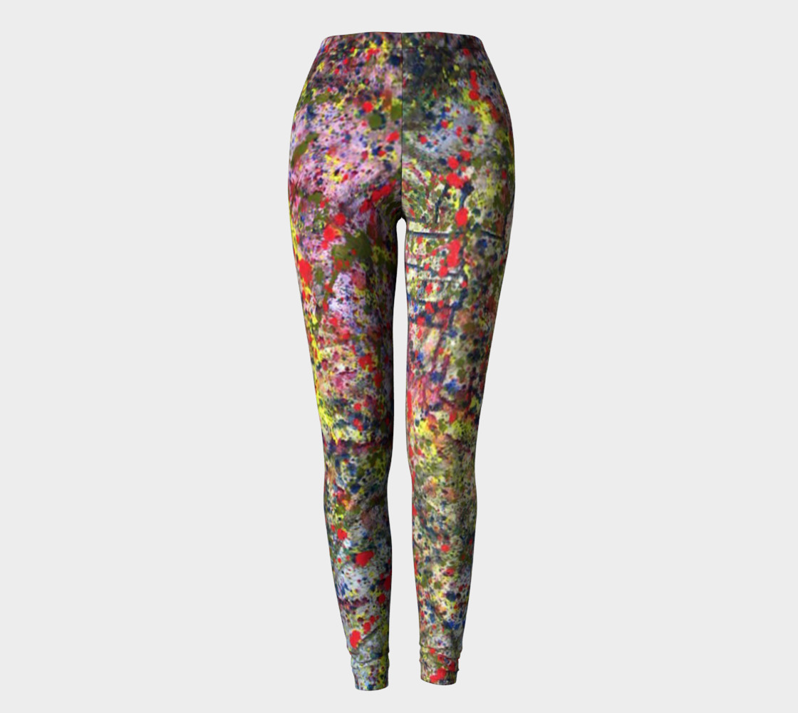 Aperçu de Leggings-points-lignes-micheline-plante #2