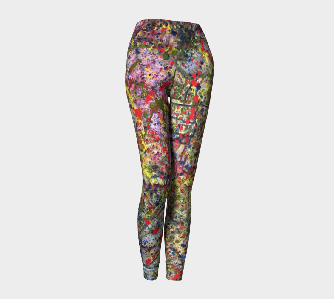 Aperçu de Leggings-points-lignes-micheline-plante #1
