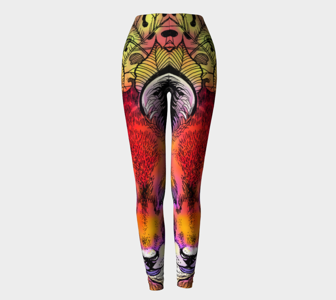 rainbow fox legging III preview #2