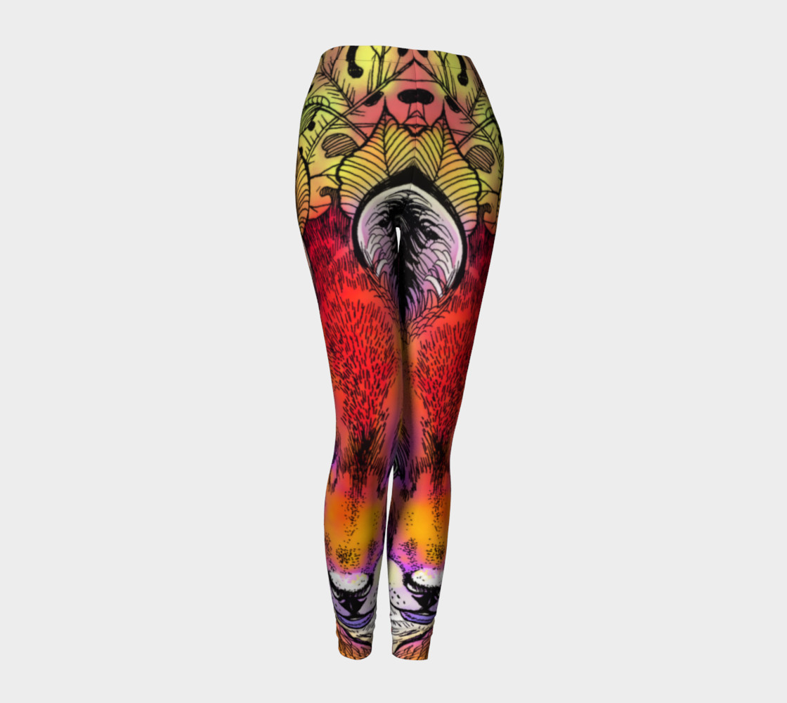 rainbow fox legging III preview #1