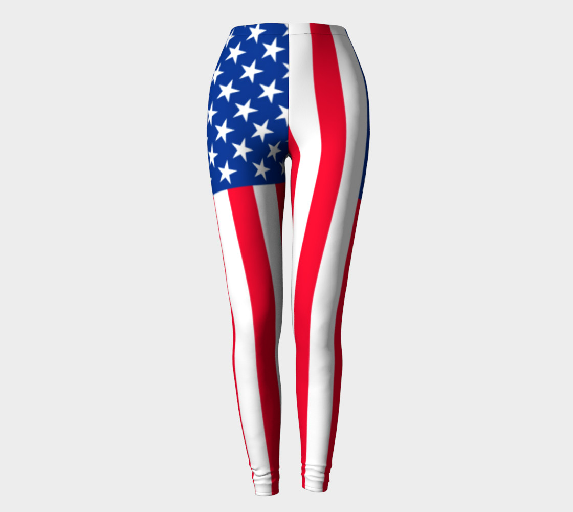 American Flag Leggings preview #2